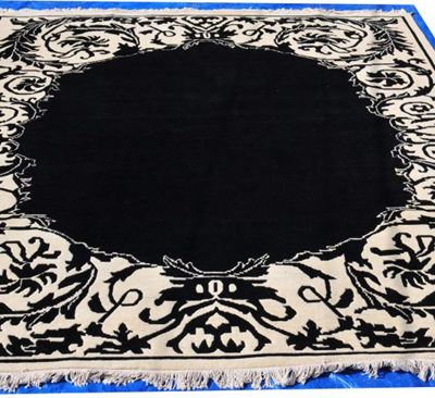 8-2-x-9-9-black-and-ivory-hand-made-tibetan-rug-1105-34-rug-026759 8-2-x-9-9-black-and-ivory-hand-made-tibetan-rug-1105-34-rug-026759